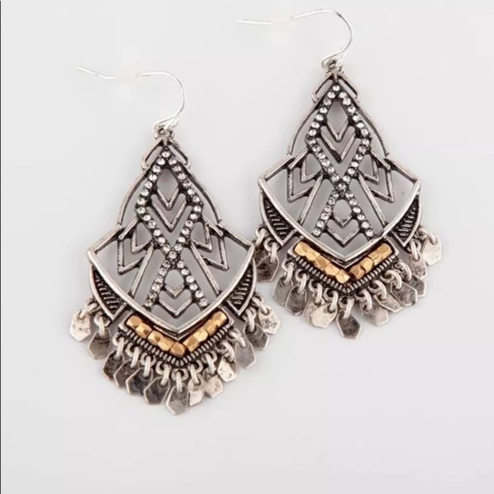 Stella and Dot chandelier earrings